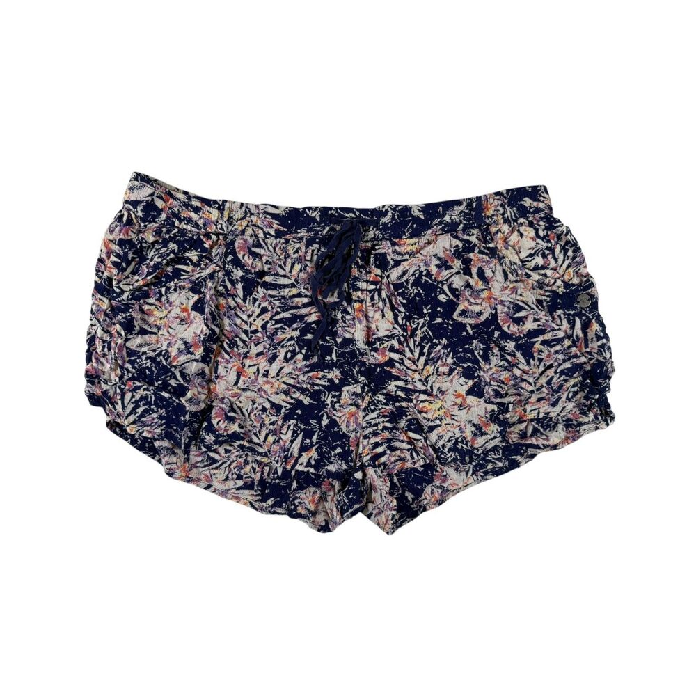 Roxy Navy Floral Women’s Jean Shorts